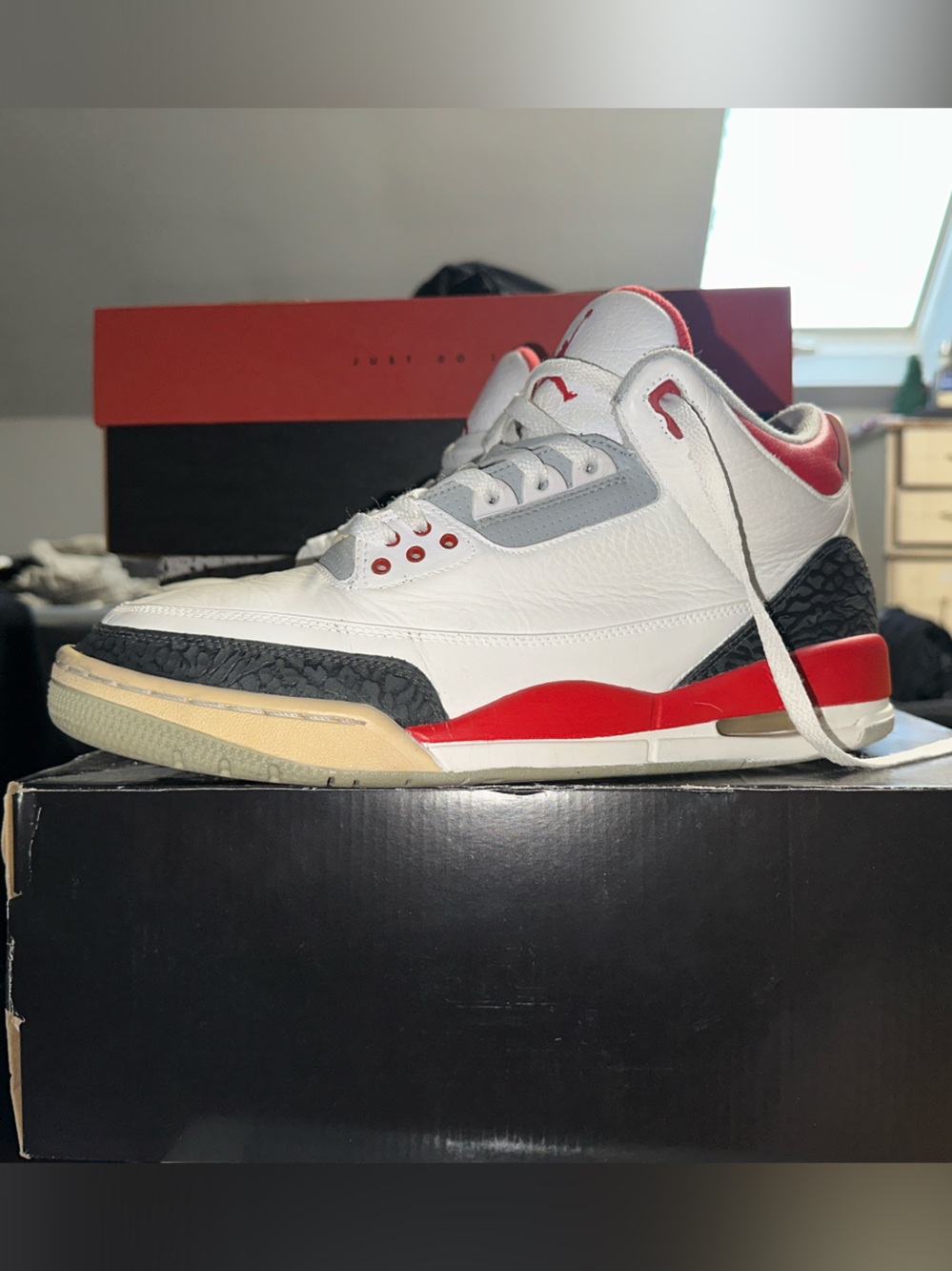 Nike Air Jordan 3 Fire Red Retro size 11